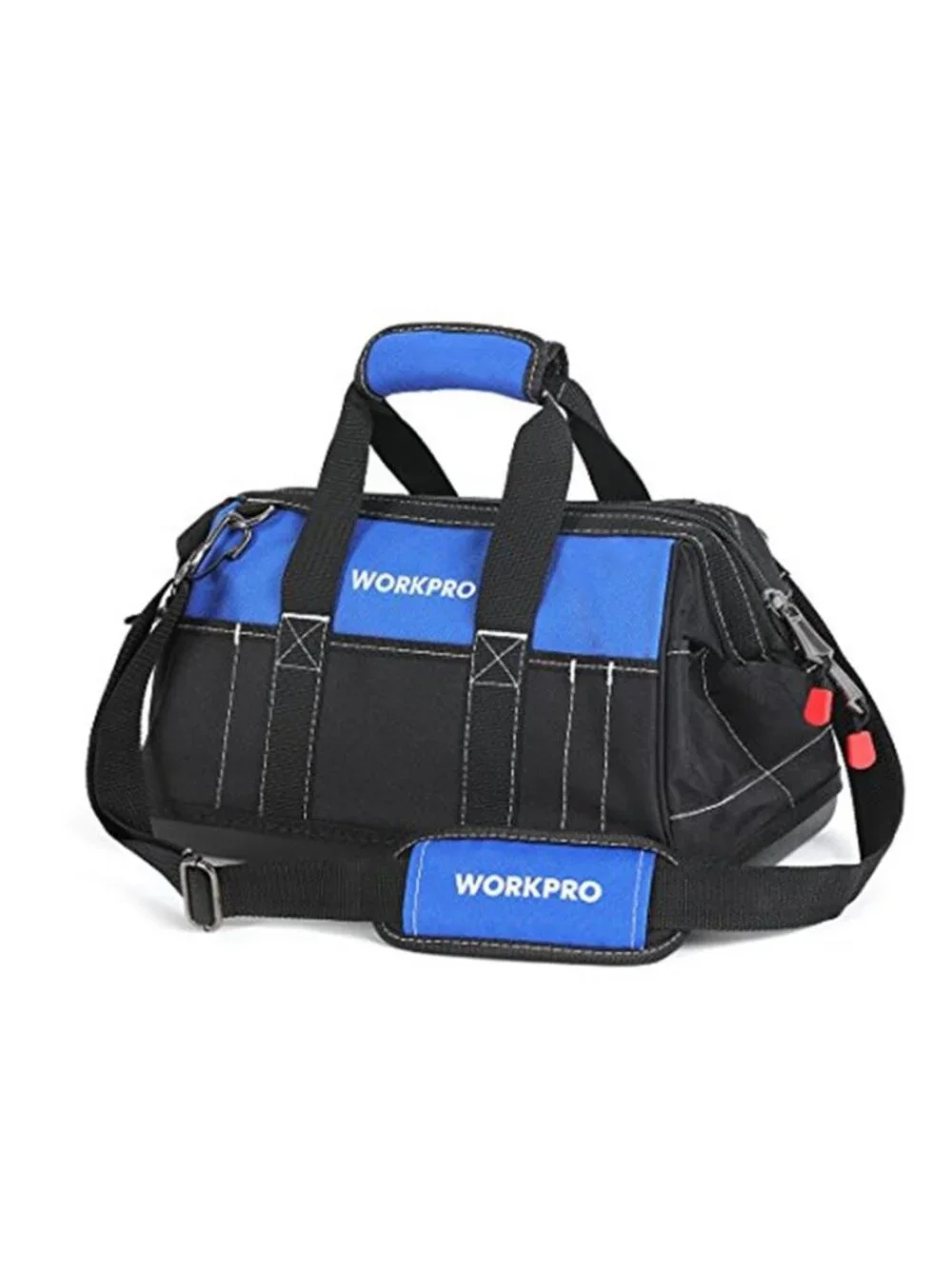 16 Inch Tool Bag Wide Mouth Waterproof Heavy Duty Tool Organizer Tote Bag
